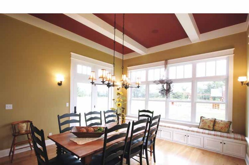 Home Plan - Interior - Dining Room for Craftsman House Plan #928-39 - 4 bed, 3.5 bath