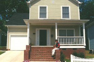 Architectural House Design - Exterior - Front Elevation for Country House Plan #1053-16 - 3 bed, 2.5 bath