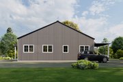 Barndominium Style House Plan - 4 Beds 3 Baths 2700 Sq/Ft Plan #1107-5 