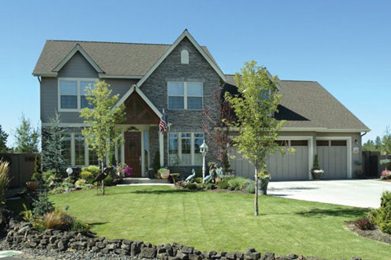 Dream House Plan - Exterior - Other Elevation for Craftsman House Plan #48-392 - 3 bed, 2.5 bath