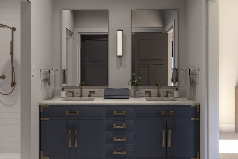 Dream House Plan - Interior - Bathroom for Modern House Plan #455-353 - 3 bed, 2 bath