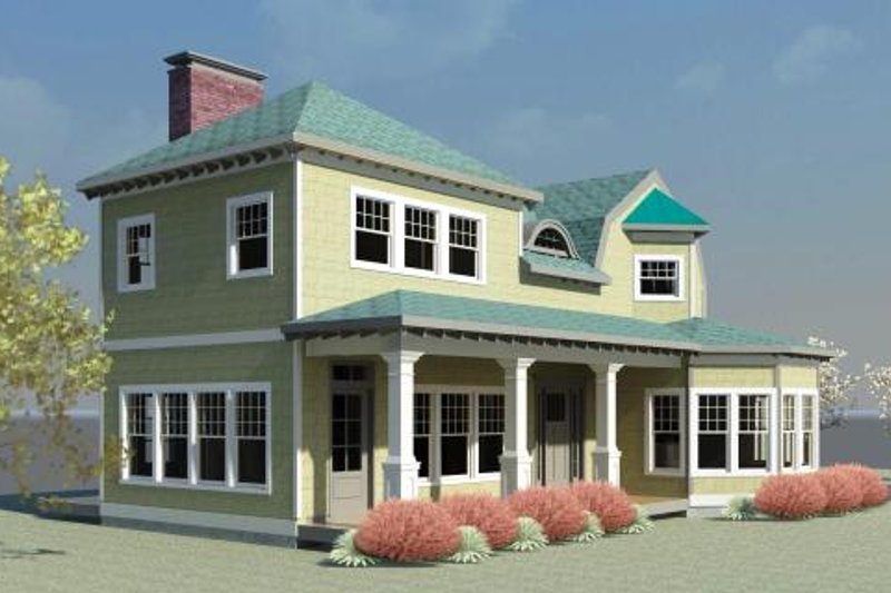 Country Style House Plan - 3 Beds 2.5 Baths 2133 Sq/Ft Plan #524-1