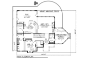 Craftsman Style House Plan - 4 Beds 4.5 Baths 4244 Sq/Ft Plan #70-970 