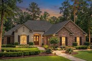 Traditional Style House Plan - 3 Beds 2.5 Baths 1800 Sq/Ft Plan #430-60 Exterior 