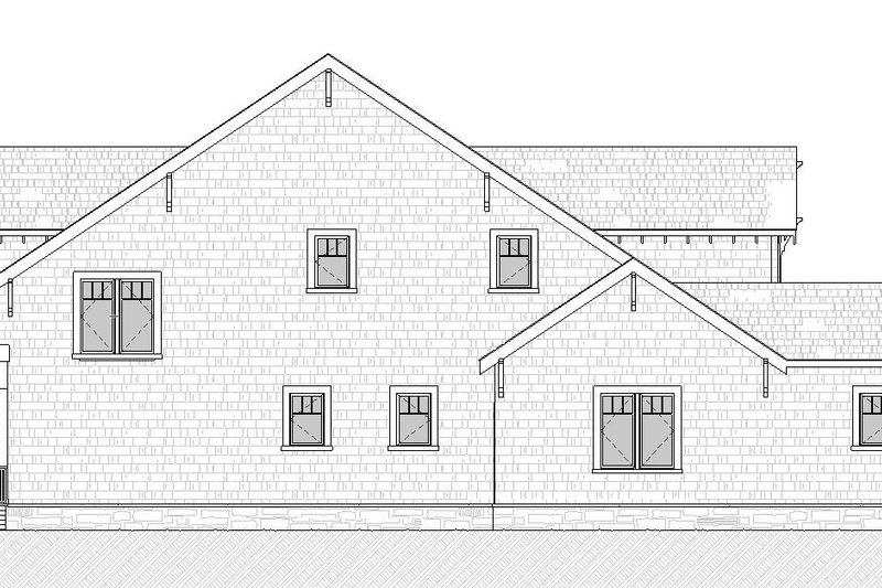 Dream House Plan - Exterior - Other Elevation 1 for Craftsman House Plan #901-148 - 4 bed, 3.5 bath