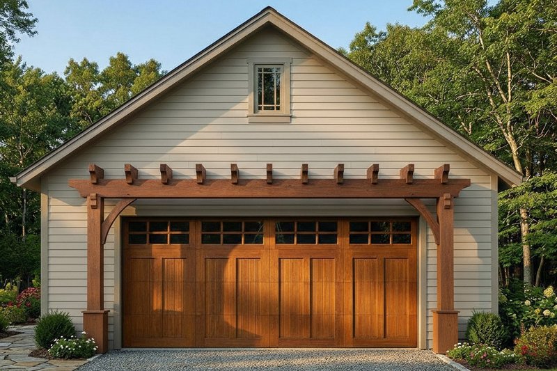 Exterior - Front Elevation 2 for Country House Plan #22-601, 0 bath