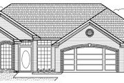 Traditional Style House Plan - 4 Beds 2 Baths 2022 Sq/Ft Plan #65-272 