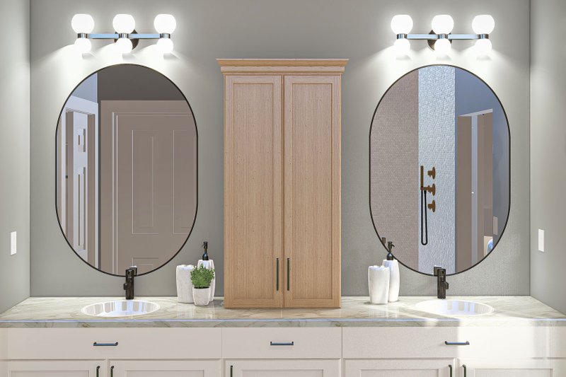Dream House Plan - Interior - Master Bathroom for Craftsman House Plan #455-301 - 3 bed, 2.5 bath
