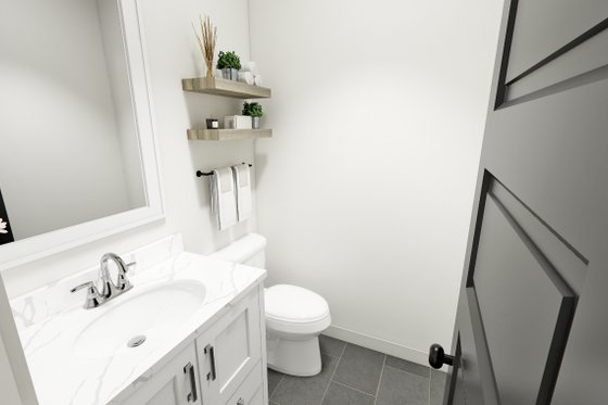 Interior - Bathroom 2 for Craftsman House Plan #51-1267 - 4 bed, 3.5 bath