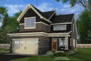 Craftsman Style House Plan - 3 Beds 2.5 Baths 1876 Sq/Ft Plan #51-1511 Exterior 