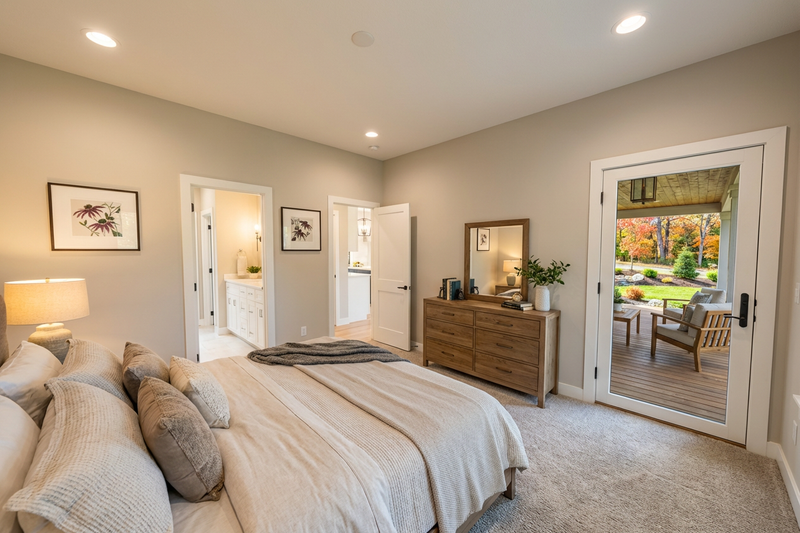 House Plan Design - Interior - Bedroom for Farmhouse House Plan #51-1538 - 3 bed, 3.5 bath