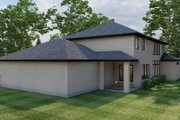 Mediterranean Style House Plan - 4 Beds 3.5 Baths 3545 Sq/Ft Plan #455-161 