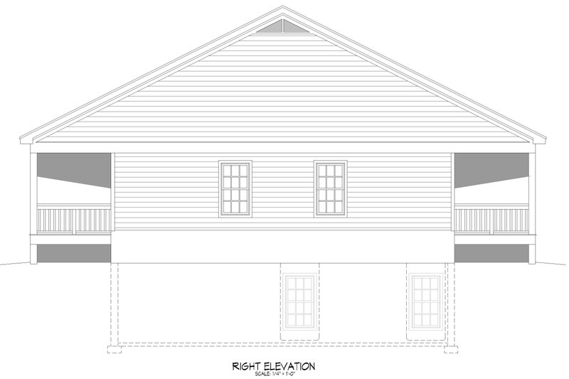 Home Plan - Exterior - Other Elevation 1 for Traditional House Plan #932-414 - 3 bed, 2.5 bath