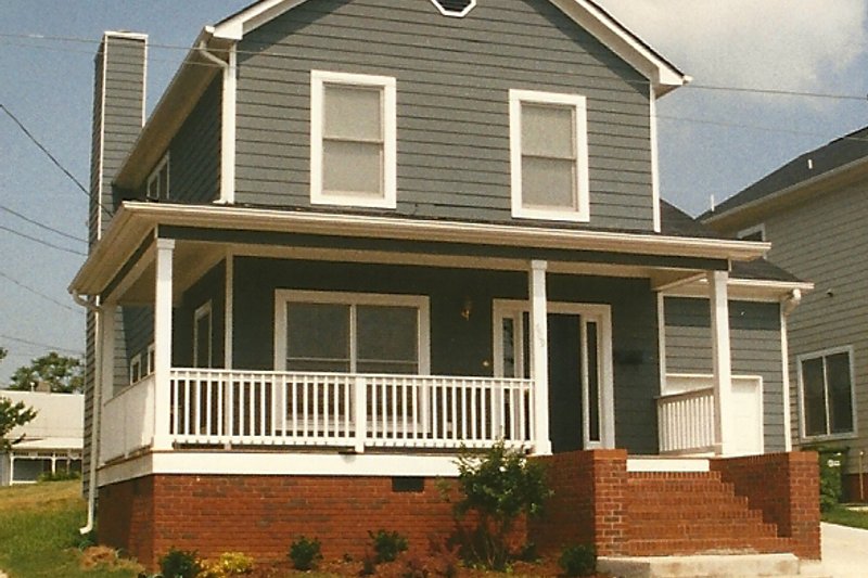 Architectural House Design - Country Exterior - Front Elevation Plan #1053-16