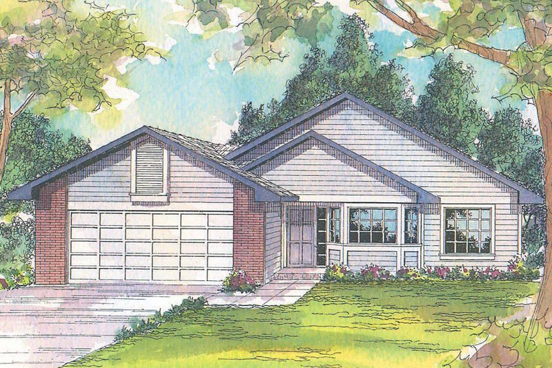 House Design - Traditional Exterior - Front Elevation Plan #124-414