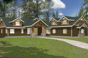 Bungalow Style House Plan - 5 Beds 4.5 Baths 4790 Sq/Ft Plan #117-514 