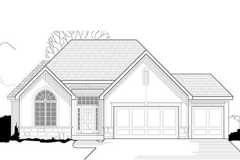 Traditional Style House Plan - 3 Beds 2.5 Baths 2587 Sq/Ft Plan #67-879