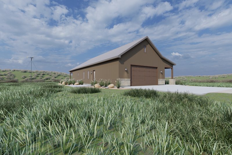 House Blueprint - Farmhouse Photo Plan #1069-25