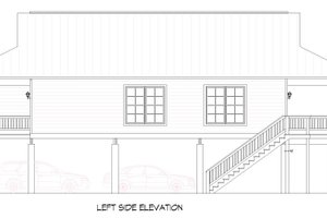 Exterior - Other Elevation for Beach House Plan #932-907 - 3 bed, 2 bath