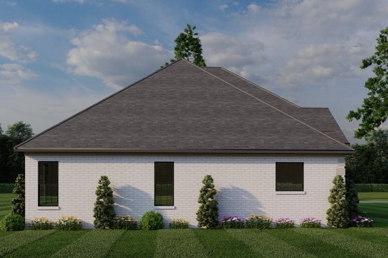 Exterior - Other Elevation 2 for European House Plan #17-1180 - 4 bed, 2.5 bath