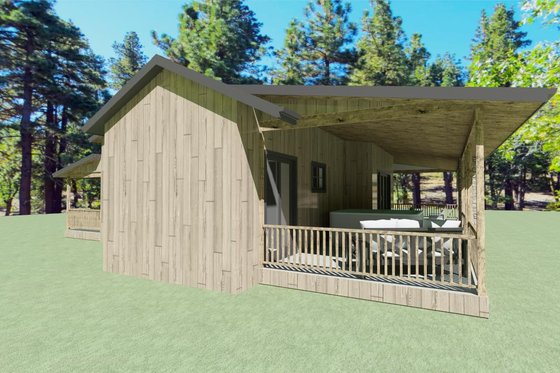 Photo 7 for Farmhouse House Plan #1109-14 - 2 bed, 3 bath