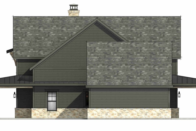 House Plan Design - Exterior - Other Elevation 1 for Farmhouse House Plan #1096-186 - 4 bed, 3.5 bath