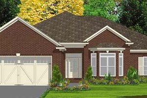 Traditional Exterior - Front Elevation Plan #63-155