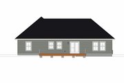 Farmhouse Style House Plan - 3 Beds 2 Baths 1628 Sq/Ft Plan #1109-18 Exterior 