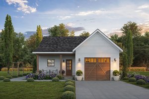 Farmhouse Exterior - Front Elevation Plan #1117-40