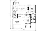 Bungalow Style House Plan - 2 Beds 2 Baths 1692 Sq/Ft Plan #20-1606 