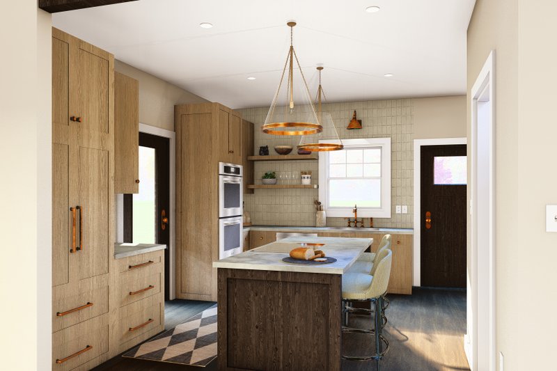 House Plan Design - Interior - Kitchen for Country House Plan #1064-268 - 2 bed, 2 bath