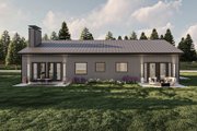 Barndominium Style House Plan - 3 Beds 2.5 Baths 2731 Sq/Ft Plan #455-622 Exterior 