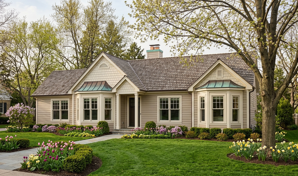 Exterior - Front Elevation 2 for Traditional House Plan #30-122 - 3 bed, 2 bath