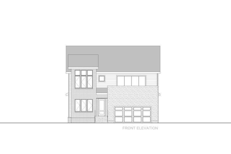 Dream House Plan - Exterior - Front Elevation 3 for Contemporary House Plan #1085-6 - 5 bed, 4.5 bath
