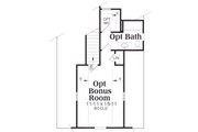European Style House Plan - 4 Beds 2 Baths 2068 Sq/Ft Plan #419-126 
