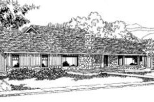 Traditional Exterior - Front Elevation Plan #60-321