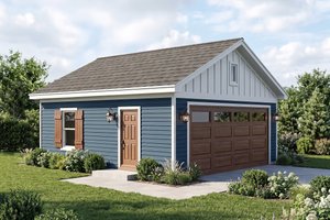 Dream House Plan - Exterior - Front Elevation for Country House Plan #932-1436, 0 bath