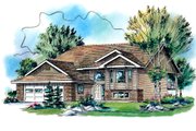 Traditional Style House Plan - 3 Beds 2 Baths 1191 Sq/Ft Plan #18-323 