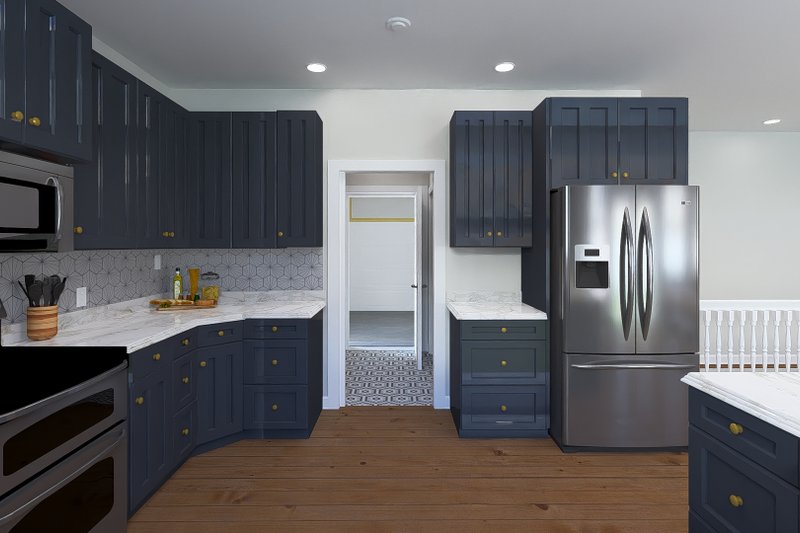 Home Plan - Interior - Kitchen 1 for Farmhouse House Plan #1060-218 - 3 bed, 2 bath