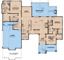 Country Style House Plan - 3 Beds 2.5 Baths 2073 Sq/Ft Plan #923-130 