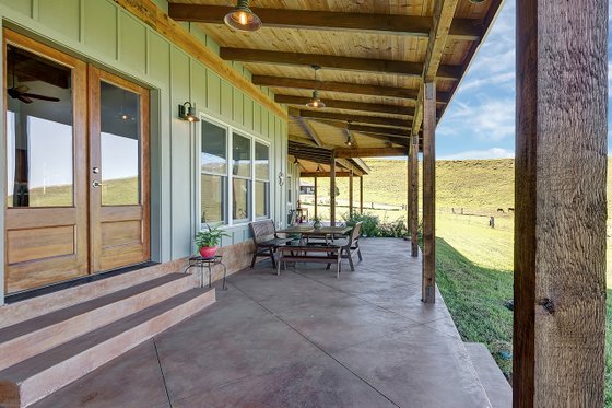 Ranch Exterior - Rear Elevation Plan #140-149