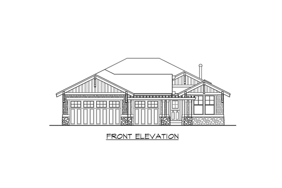 Photo for Craftsman House Plan #132-102 - 3 bed, 2 bath