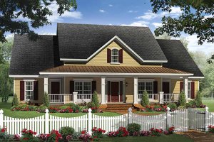 Country style Plan 21-313 front elevation