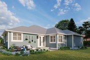 Cottage Style House Plan - 3 Beds 2 Baths 1714 Sq/Ft Plan #1060-177 