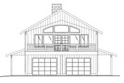 Cabin Style House Plan - 2 Beds 3 Baths 1905 Sq/Ft Plan #117-792 