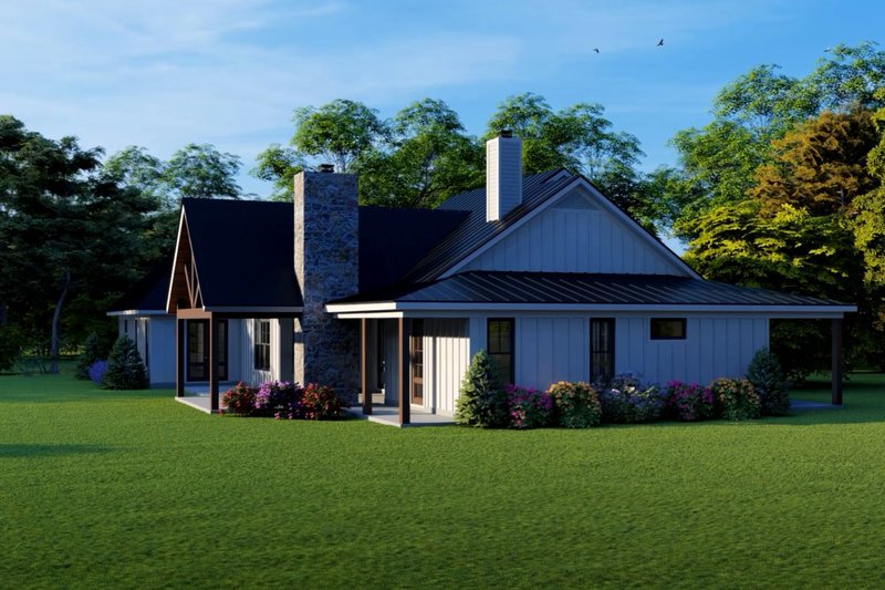 Home Plan - Photo 1 for Farmhouse House Plan #932-638 - 2 bed, 4 bath