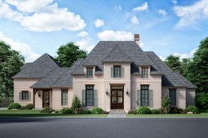 Home Plan - European Exterior - Front Elevation Plan #1074-16