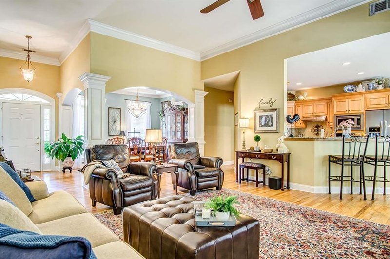 Architectural House Design - Interior - Family Room for Traditional House Plan #437-110 - 3 bed, 2.5 bath