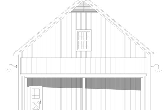 Exterior - Other Elevation 1 for Traditional House Plan #932-429, 0 bath