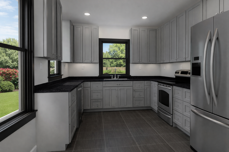 House Blueprint - Interior - Kitchen for Barndominium House Plan #1060-483 - 1 bed, 2 bath